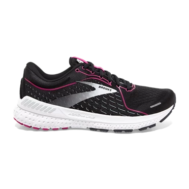 Brooks Adrenaline GTS 21 Stabila Löparskor Dam Svarta | 532-KGWDJQ