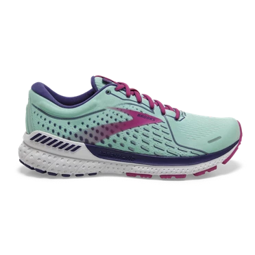 Brooks Adrenaline GTS 21 Stabila Löparskor Dam Marinblå Blå / Fuchsia | 697-ZANJYU