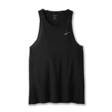 Brooks Atmosphere Singlet Löpartopp Herr Svarta | 693-AMXLHJ