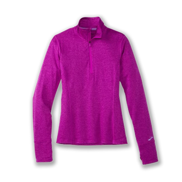 Brooks Dash 1/2 Zip Löpning Jacka Dam Lila / Rosa | 679-MLBGKE