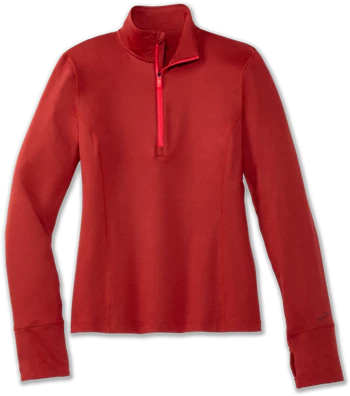 Brooks Dash 1/2 Zip Löpning Jacka Dam Rosa / Rosa | 120-LAROCP