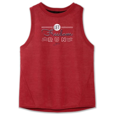 Brooks Distance Graphic Tank Löpartopp Dam Bruna | 374-BYCDGE