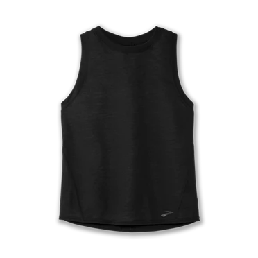 Brooks Distance Tank Löpartopp Dam Svarta | 201-ZCRBFH