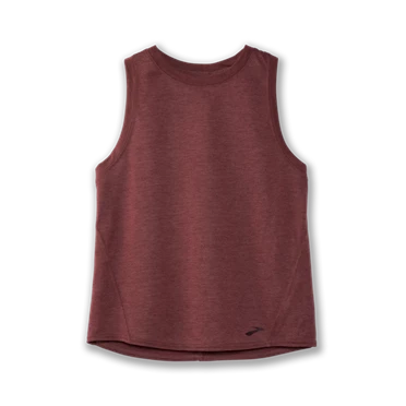 Brooks Distance Tank Löpartopp Dam Vinröda | 342-XHMIYF