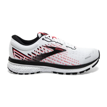 Brooks Ghost 13 Stabila Löparskor Dam Vita / Rosa / Svarta | 159-ZRCTSL