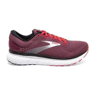 Brooks Glycerin 18 Stabila Löparskor Dam Korall / Vita | 346-VPSCZX