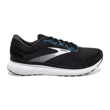 Brooks Glycerin 18 Stabila Löparskor Herr Svarta / Blå / Vita | 561-HPKWUR