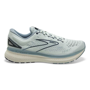 Brooks Glycerin 19 Stabila Löparskor Dam LjusTurkos / Vita / Marinblå | 184-QNDBWP