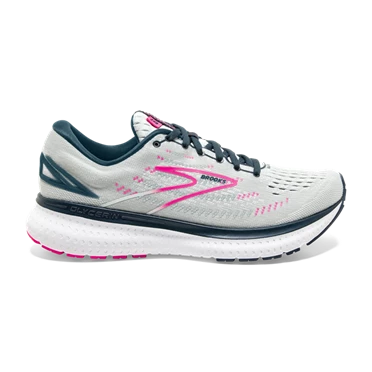 Brooks Glycerin 19 Stabila Löparskor Dam Marinblå / Rosa | 759-KOHSJZ