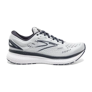 Brooks Glycerin 19 Stabila Löparskor Dam Grå / Vita | 763-XGVFCH