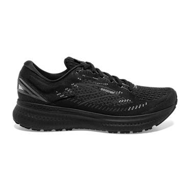 Brooks Glycerin 19 Stabila Löparskor Dam Svarta | 947-SECRFQ