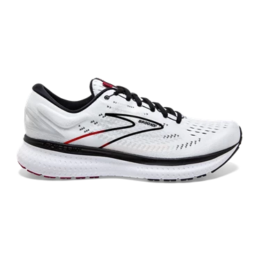 Brooks Glycerin 19 Stabila Löparskor Herr Vita / Svarta / Röda | 019-UPMOCA