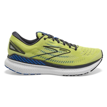 Brooks Glycerin GTS 19 Stabila Löparskor Herr Gula / Marinblå / Blå | 127-DSZXME