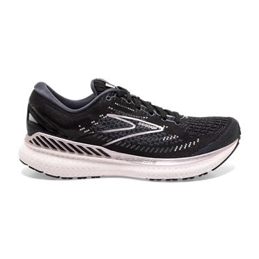 Brooks Glycerin GTS 19 Stabila Löparskor Dam Svarta | 537-KOHGSJ