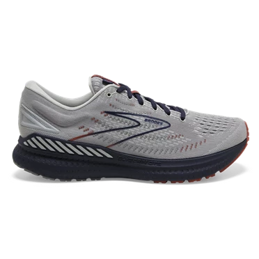 Brooks Glycerin GTS 19 Stabila Löparskor Herr Grå / Marinblå | 724-BNLIFP