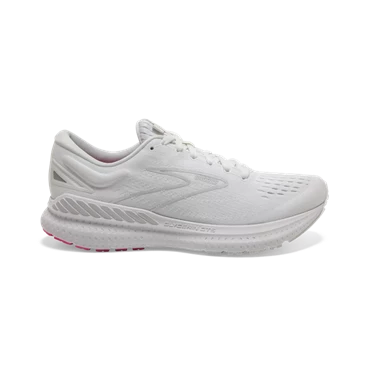 Brooks Glycerin GTS 19 Stabila Löparskor Dam Vita / Rosa | 817-TLMVFH