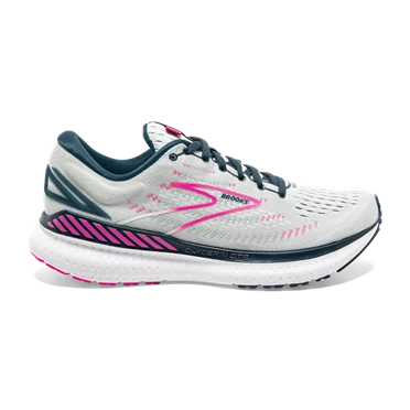 Brooks Glycerin GTS 19 Stabila Löparskor Dam Marinblå / Rosa | 960-OVUZRQ