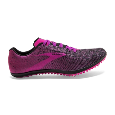 Brooks Mach 19 Spår & Längdskor Dam Svarta / Rosa | 392-LUXVYZ