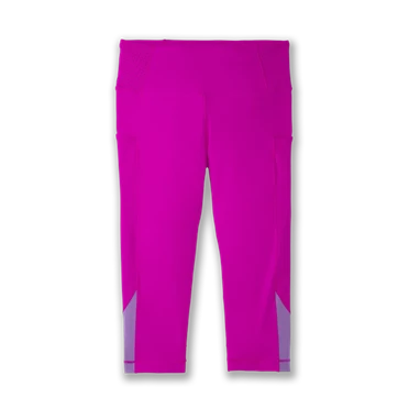 Brooks Method 1/2 Crop Tight Löparbyxor Dam Rosa | 795-NSUIHK