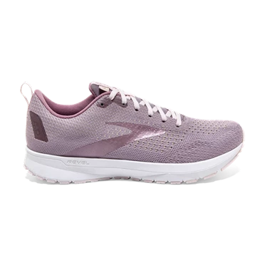 Brooks Revel 4 Stabila Löparskor Dam Rosa | 251-CIEUZT