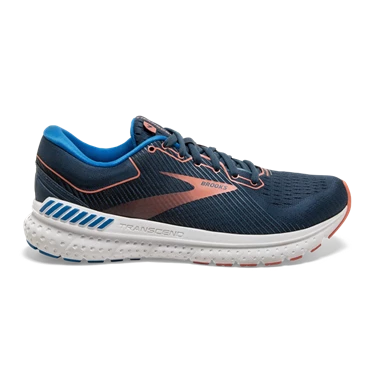 Brooks Transcend 7 Stabila Löparskor Dam Marinblå | 405-YKPTXE